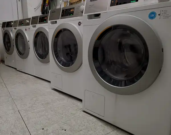 Testlauf nach der Reparatur von Miele Waschmaschinen